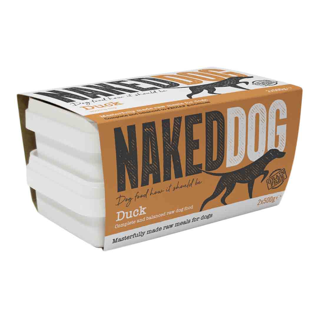 Naked Dog Naked Dog Raw Duck Adult Dry Food pet food packaging