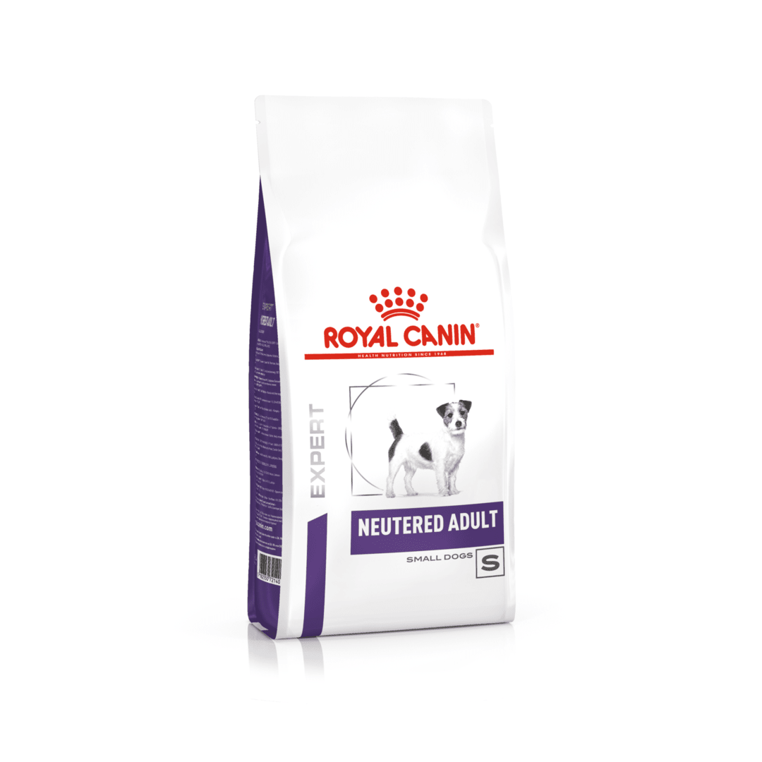 Royal Canin Royal Canin Neutered Small Adult Dry Dog Food pet food packaging