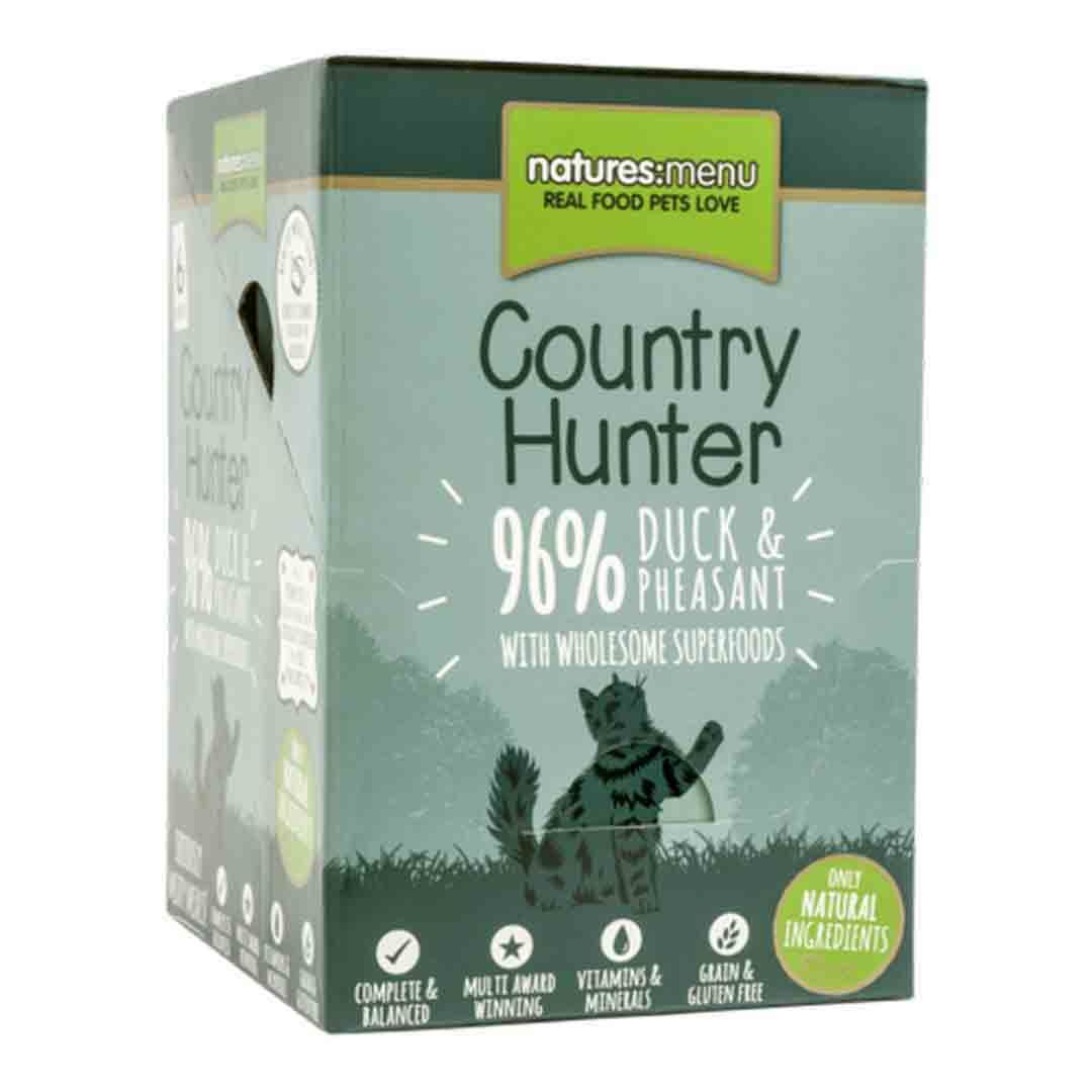 Natures Menu Country Hunter Duck & Pheasant Cat Pouch 85g Wet Cat Food