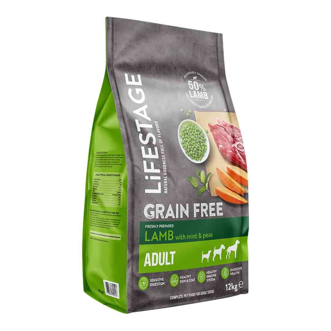 Lifestage Grain Free Adult Dog Lamb & Potato 12kg Dry Dog Food