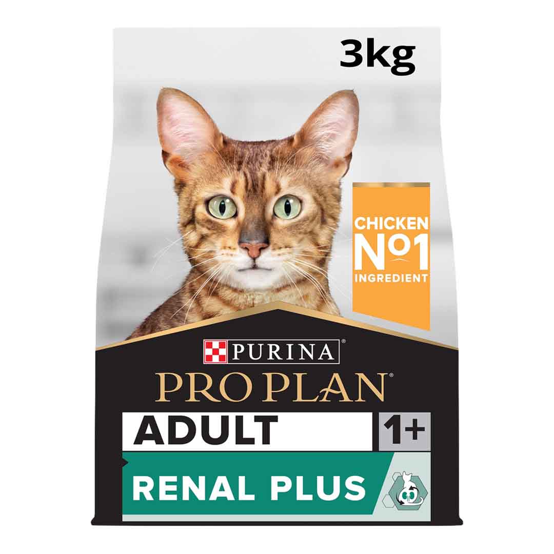 Pro Plan Pro Plan Optirenal Chicken Adult Dry Cat Food pet food packaging