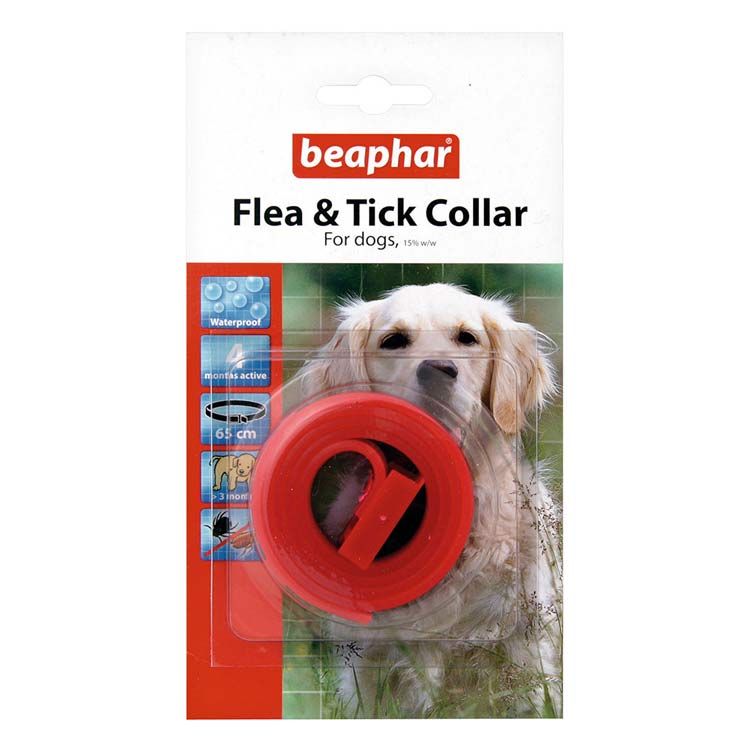 Beaphar Plastic Dog Flea Collar Dog Flea Treatment