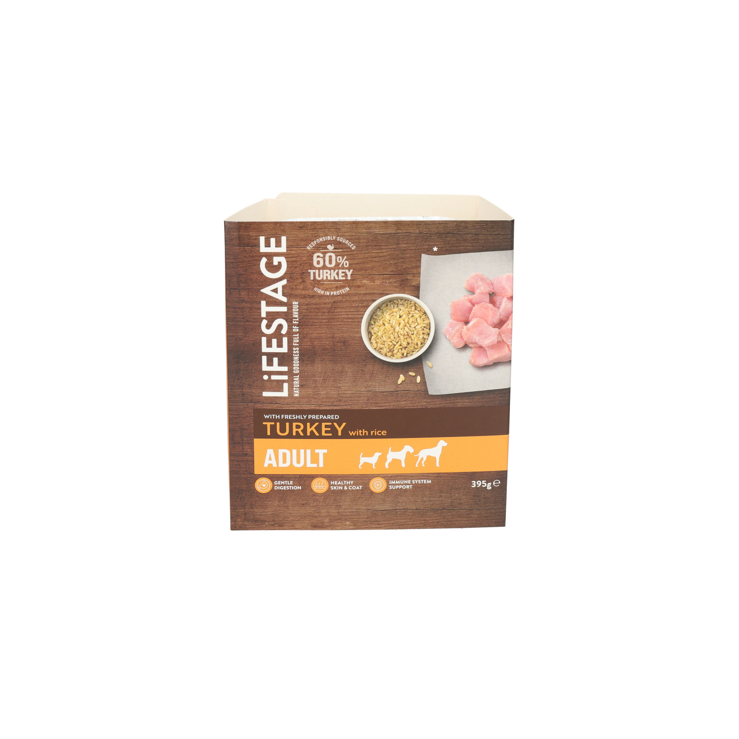 Lifestage Lifestage Turkey Adult Dry Dog Food pet food packaging