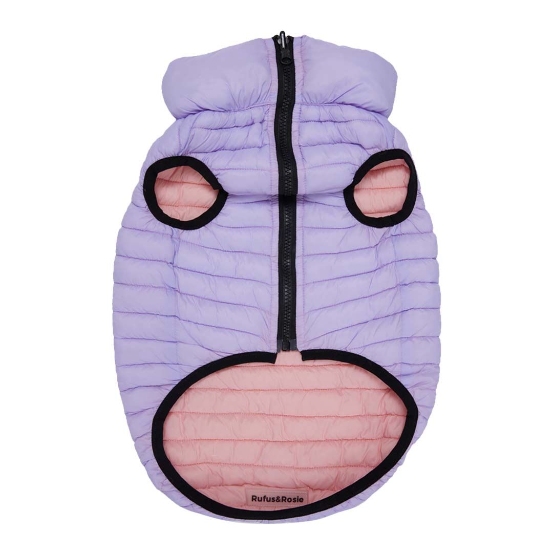 Rufus & Rosie Reversable Puffer Small Dog Coat Jollyes