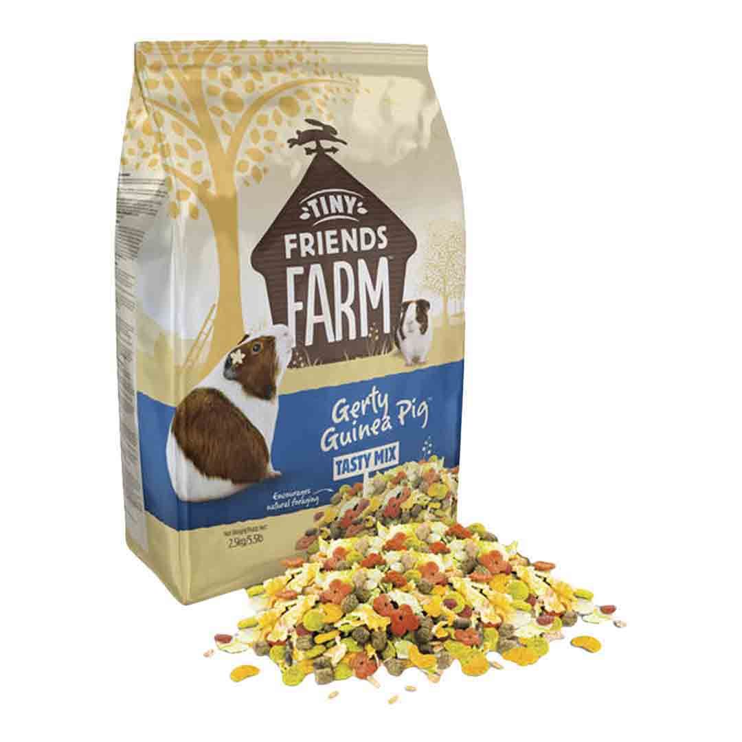 Tiny Friends Farm Gerty Guinea Pig Tasty Mix 2.5kg Guinea Pig Food