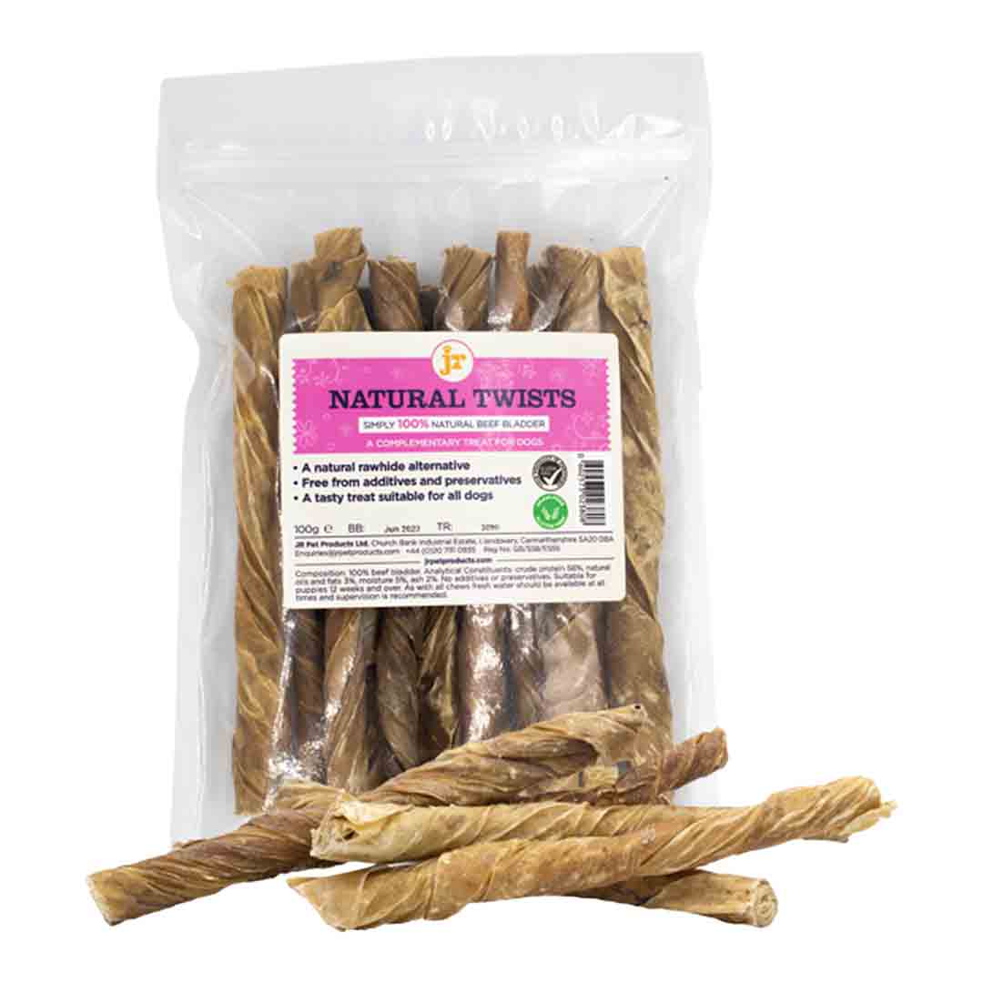 JR Pet Products Natural Twists Dog Treat Jollyes