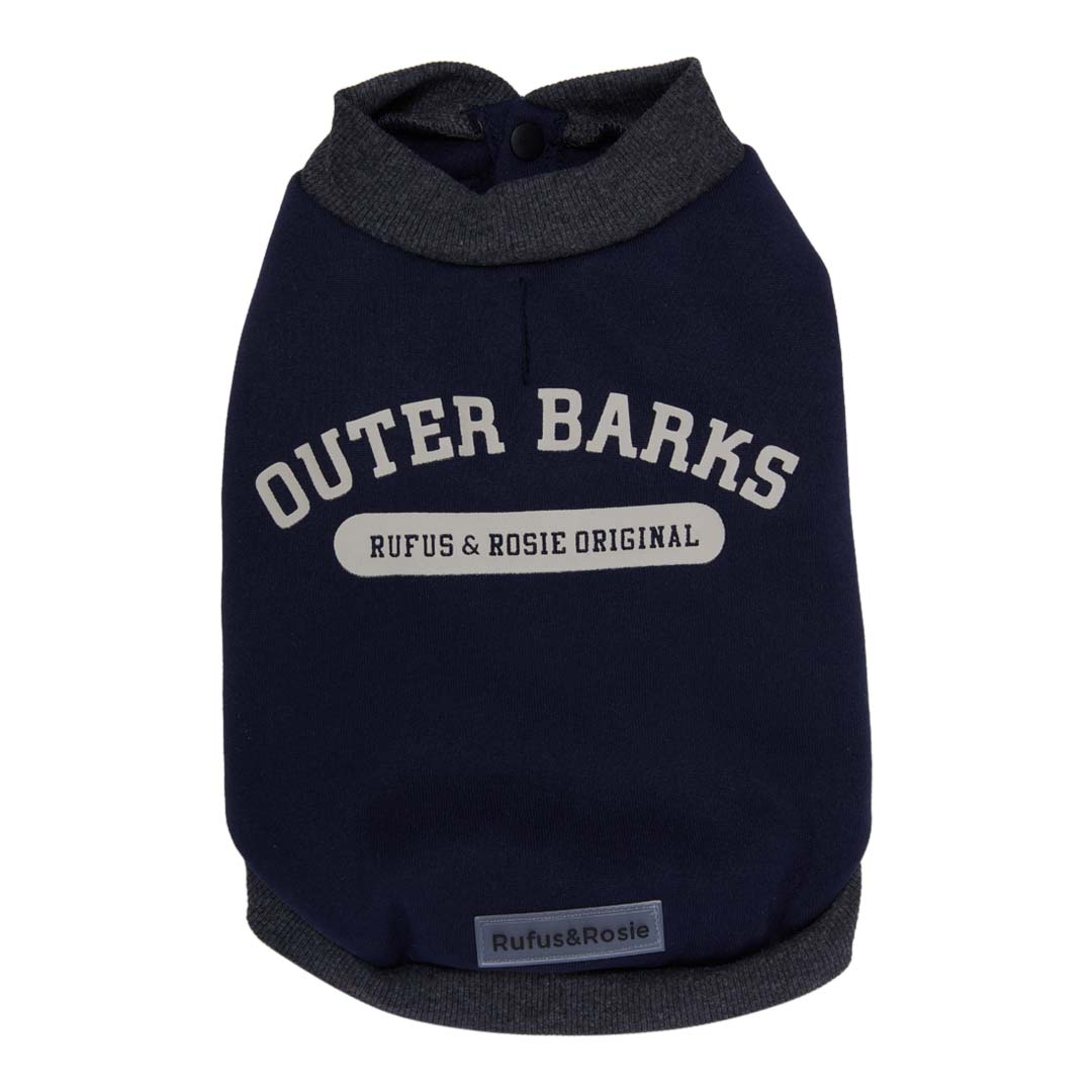 Rufus & Rosie Sleeveless Hoodie Small Dog Coat Jollyes