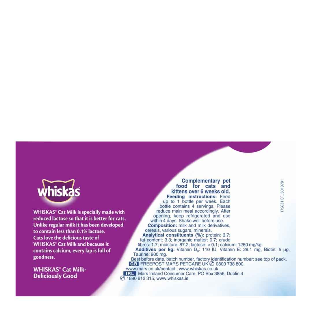 Whiskas Catmilk Cat milk for adult cats