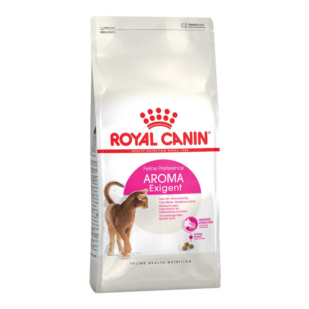 Royal Canin Royal Canin Exigent 33 Aromatic Attraction Adult Dry Cat Food pet food packaging