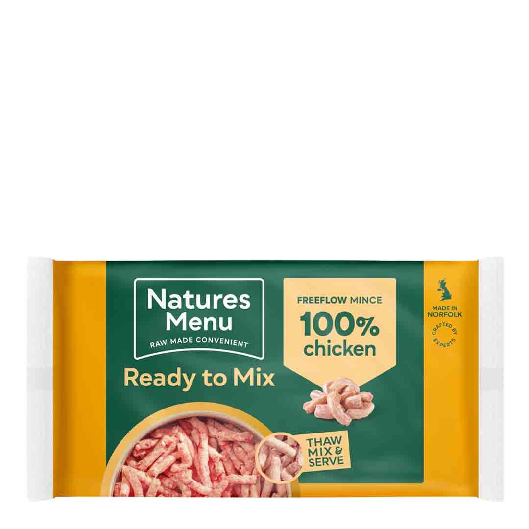 Natures Menu Frozen Freeflow Chicken 2kg Frozen Dog Food