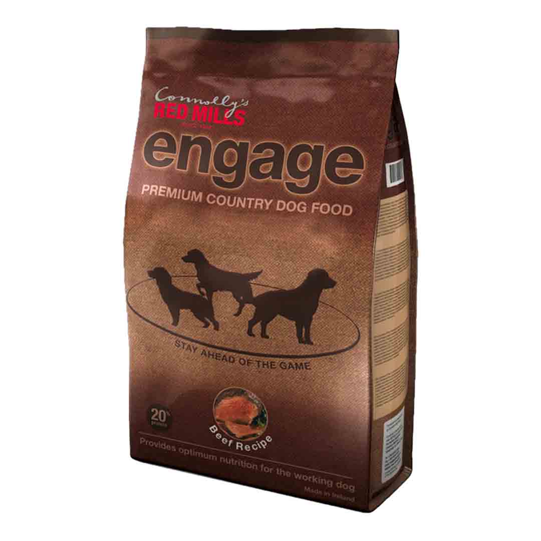 Red Mills Red Mills Engage Beef Adult Dry Dog Food pet food packaging