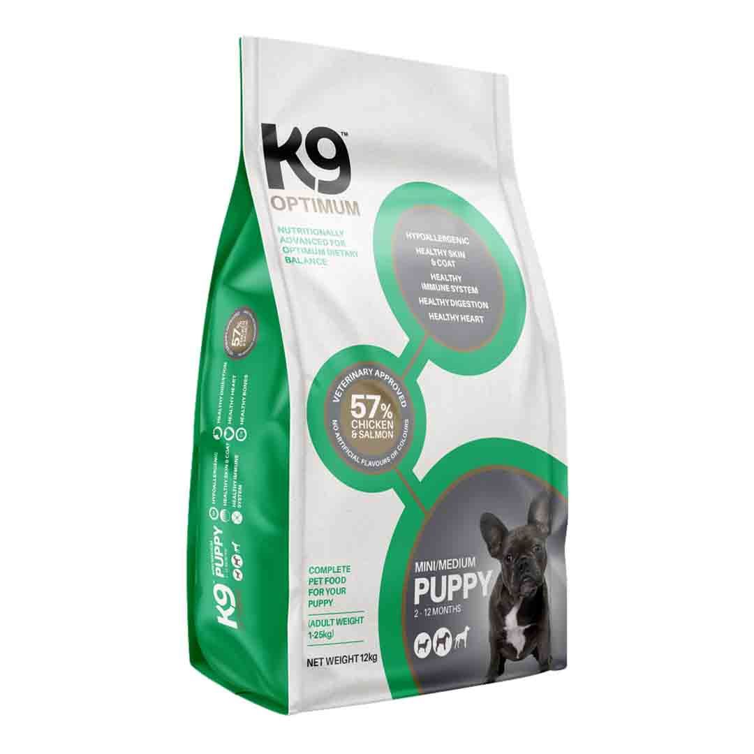 K9 Puppy Mini/medium chicken 12kg Dry Dog Food