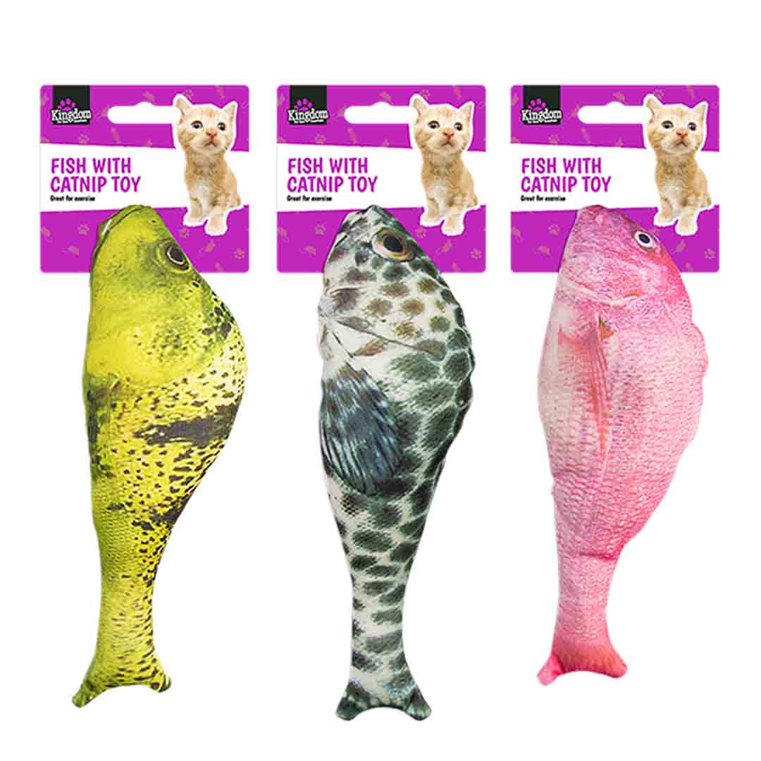 Kingdom Fish With Catnip Toy Catnip Toys kingdom-fish-with-catnip-toy-catnip-toys
