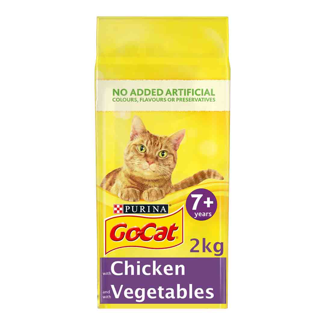 Go cat Go Cat 38 Chicken Senior Dry Food pet food packaging