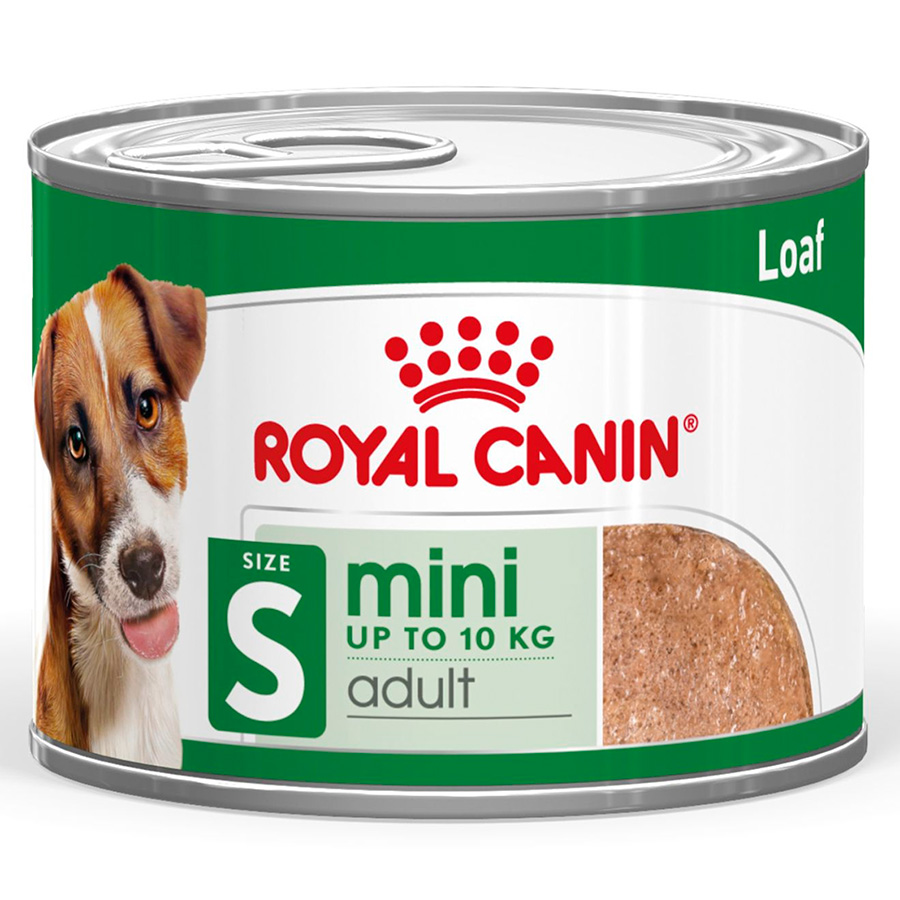 Royal Canin Mini Adult Wet Small Dog Food Cans In Loaf 195g | Jollyes