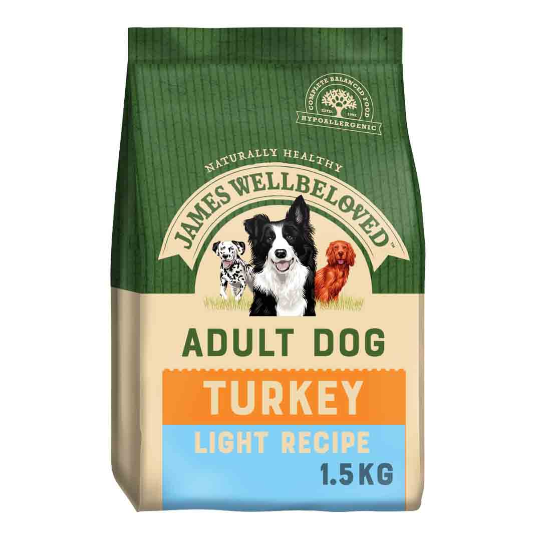 James Wellbeloved James Wellbeloved 38 Turkey Adult Dry Dog Food pet food packaging
