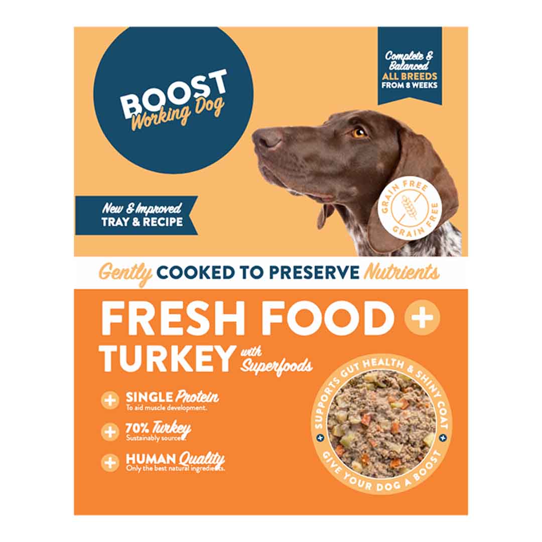 Jollyes Brand Jollyes Brand Boost Turkey Adult Dry Dog Food pet food packaging