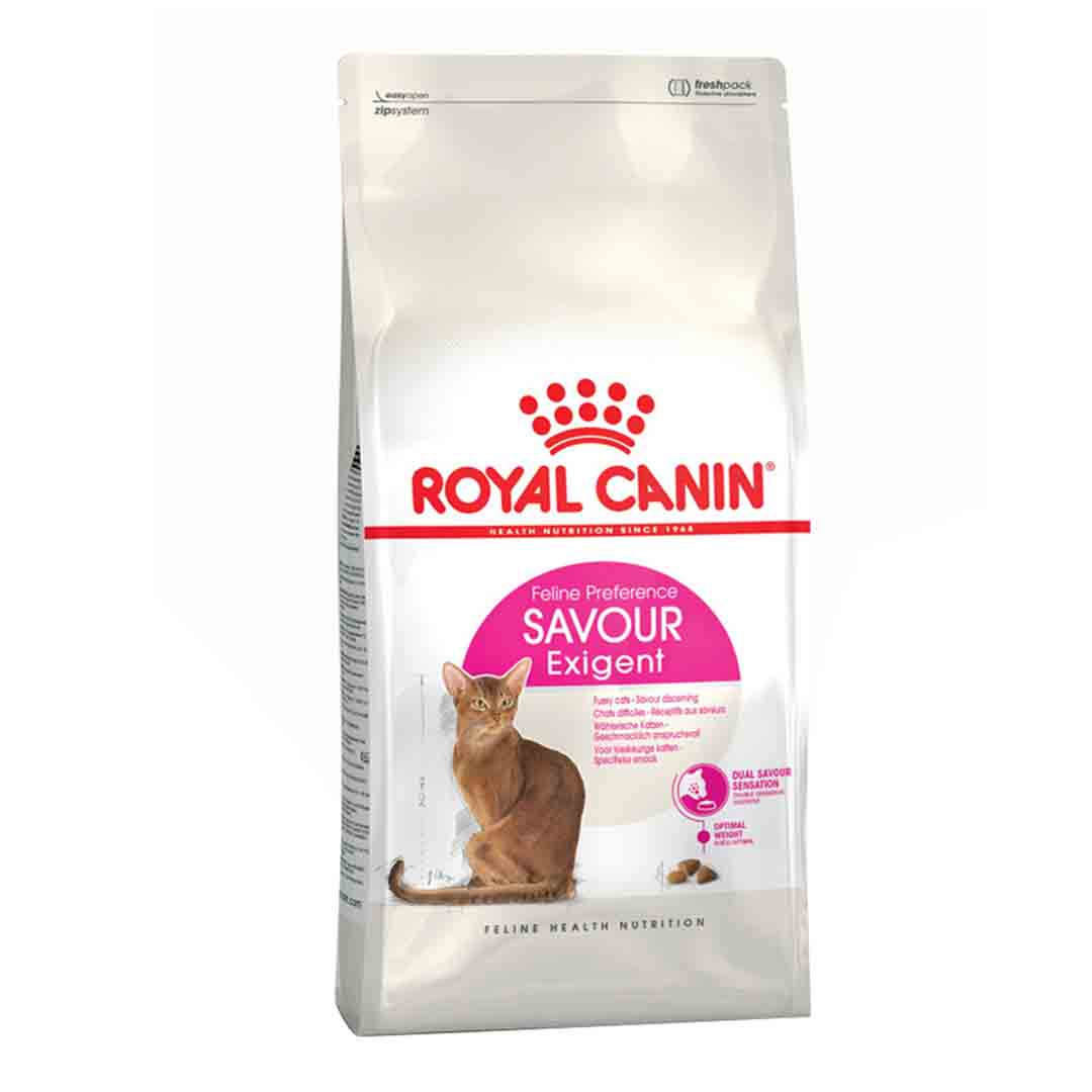 Royal Canin Royal Canin Exigent Savour Sensation Adult Dry Cat Food pet food packaging