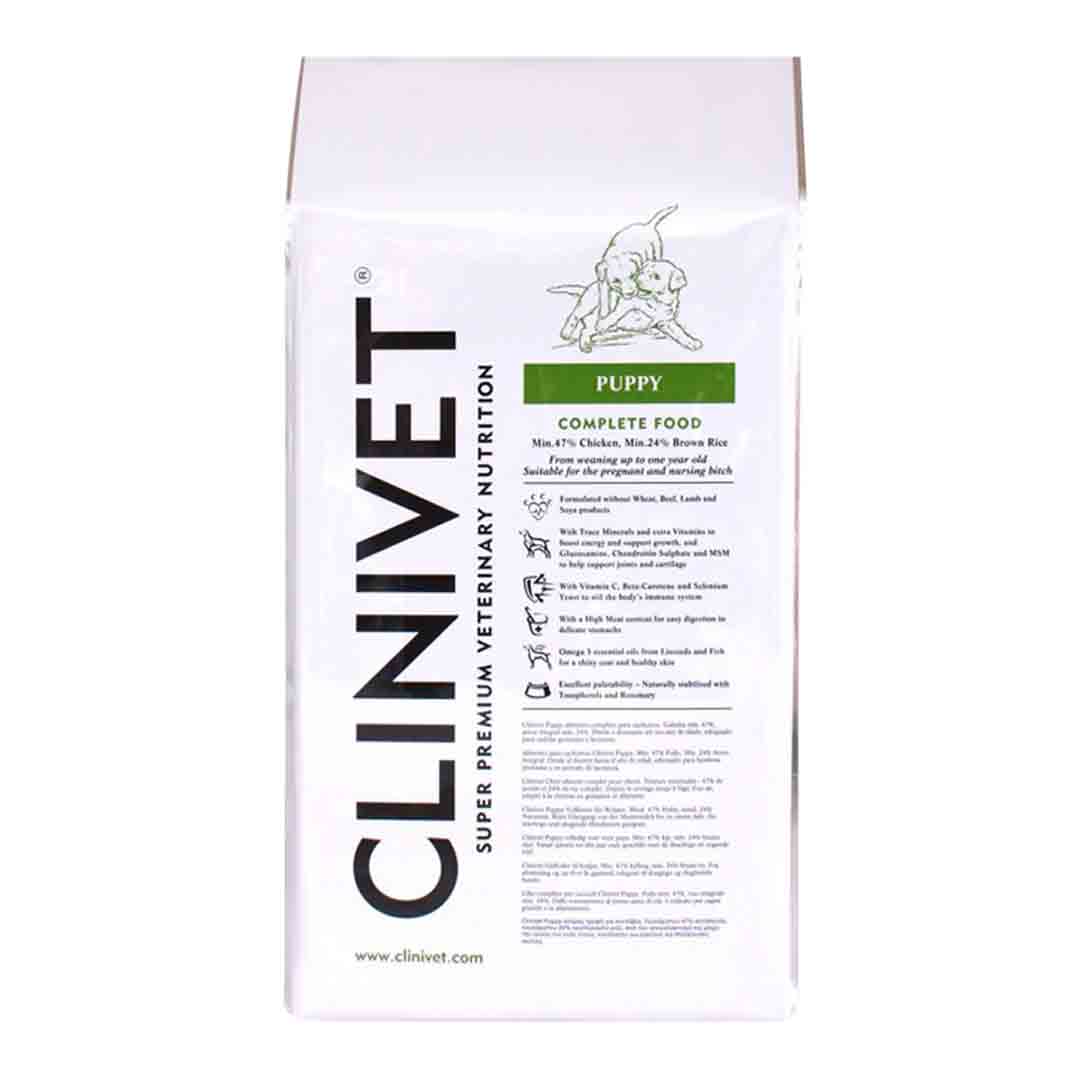 Clinivet Clinivet Herring Puppy Dry Dog Food pet food packaging