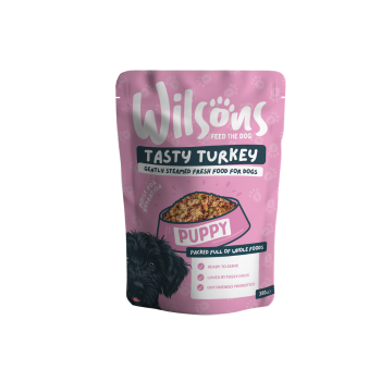 Jollyes Brand Jollyes Brand Wilsons Turkey Puppy Dry Dog Food pet food packaging