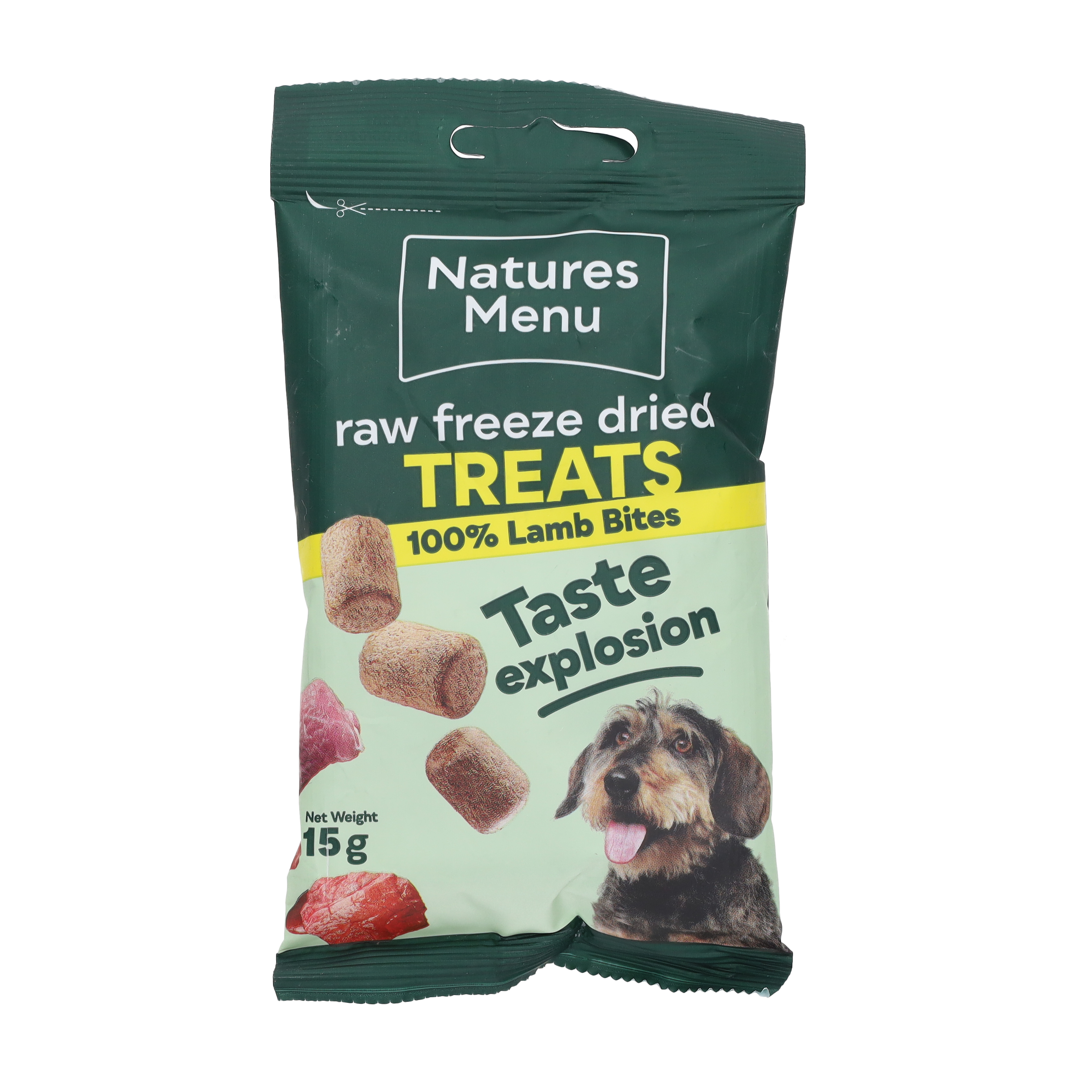Natures menu Natures Menu Freeze Dried Bites Raw Lamb Adult Dry Dog Food pet food packaging