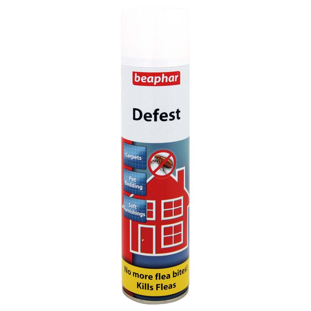 Beaphar Defest Flea Spray 400ml Cat Flea Treatment