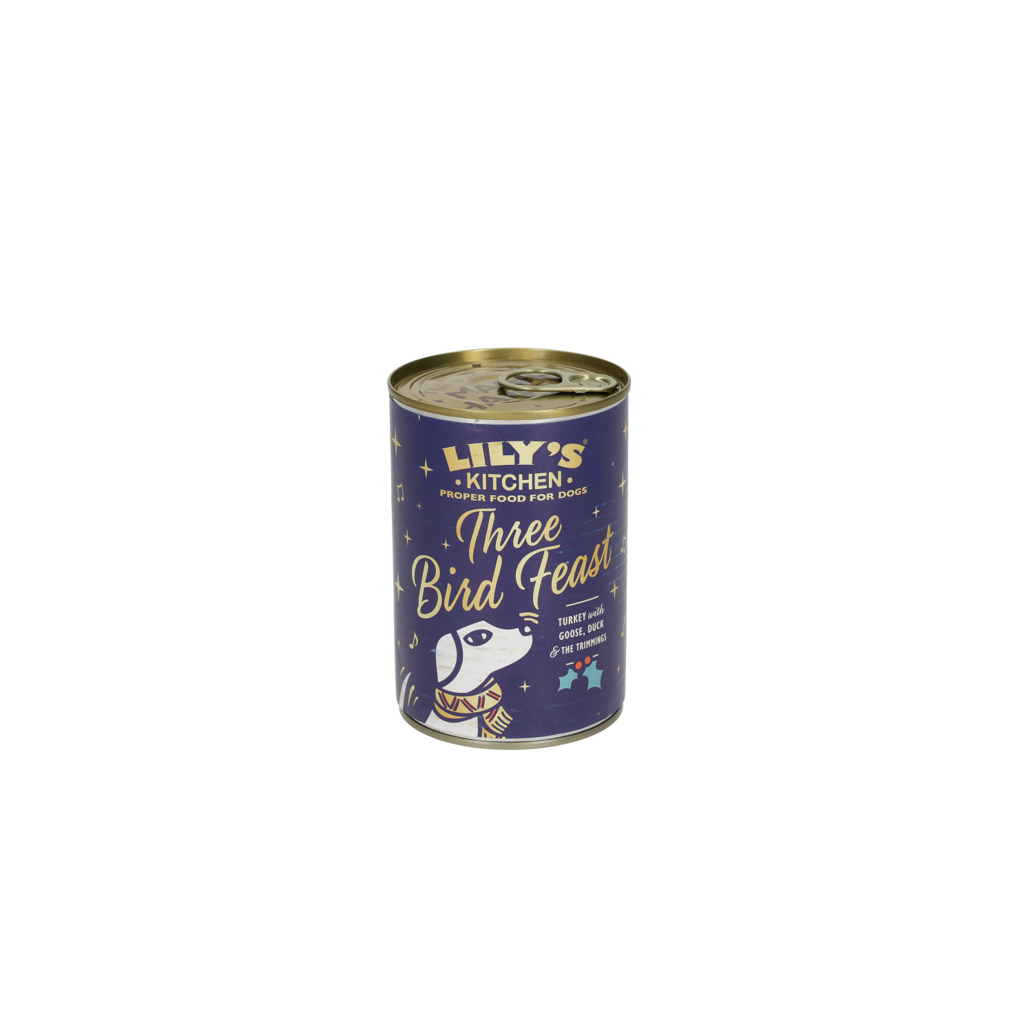 Lily's Kitchen Lily'S Kitchen Christmas Three Bird Feast Adult Dry Dog Food pet food packaging