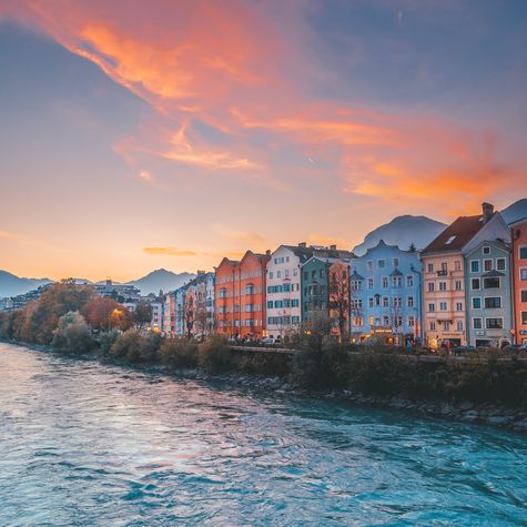 Fluss in Innsbruck