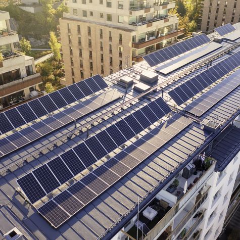 Solar auf Mehrfamilienhaus