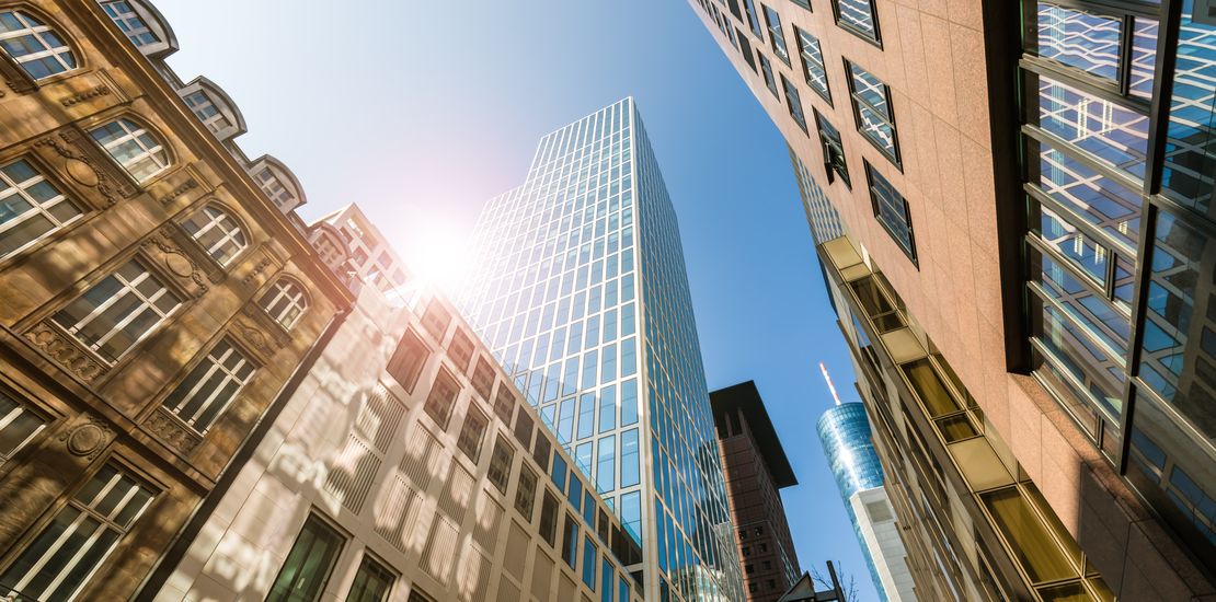 Wolkenkratzer in Frankfurt