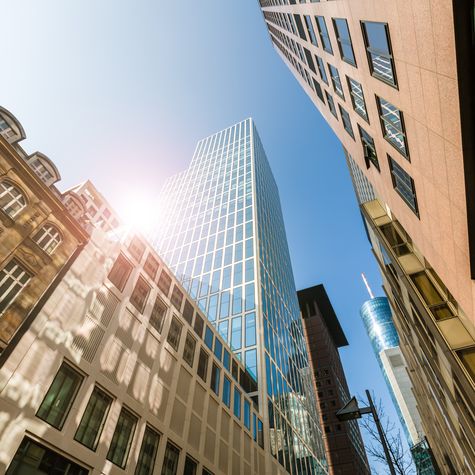 Wolkenkratzer in Frankfurt