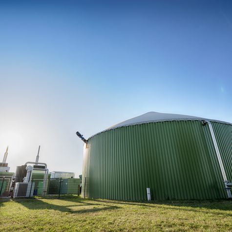Biogas Anlage