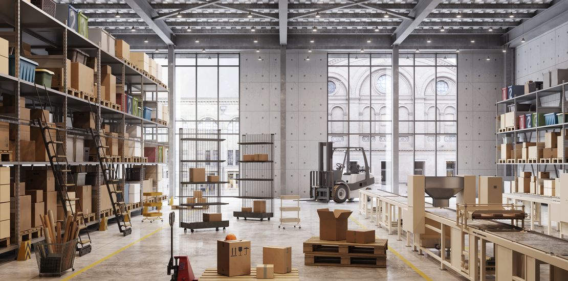 Werkslager von Innen