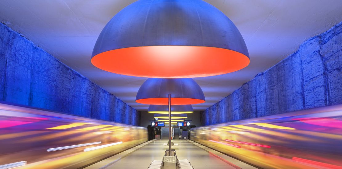München U-Bahn Station