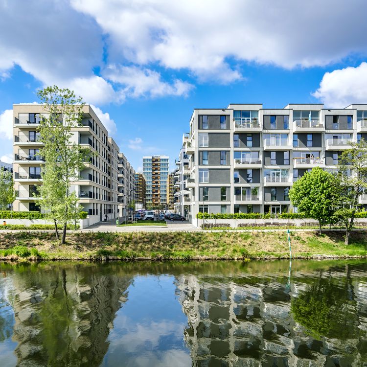 Wohnviertel in Berlin