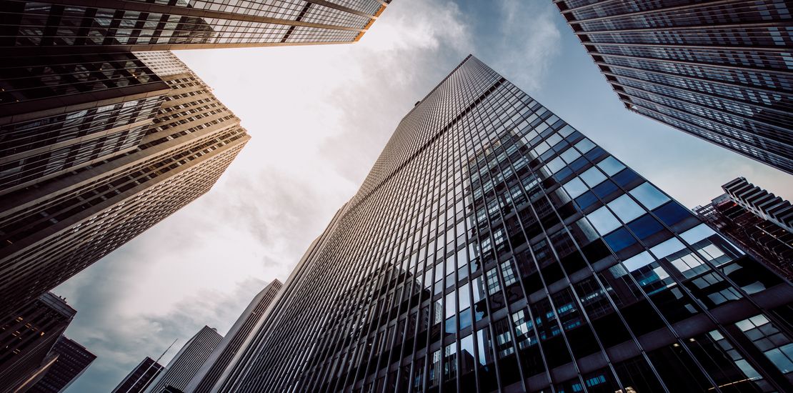 Manhattan Wolkenkratzer Wall Street Finanzviertel New York City