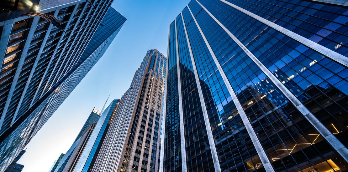 Wolkenkratzer in Manhattan