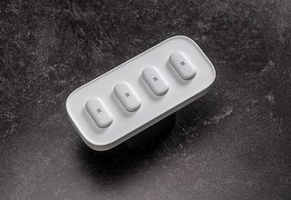 FightCamp console with trackers