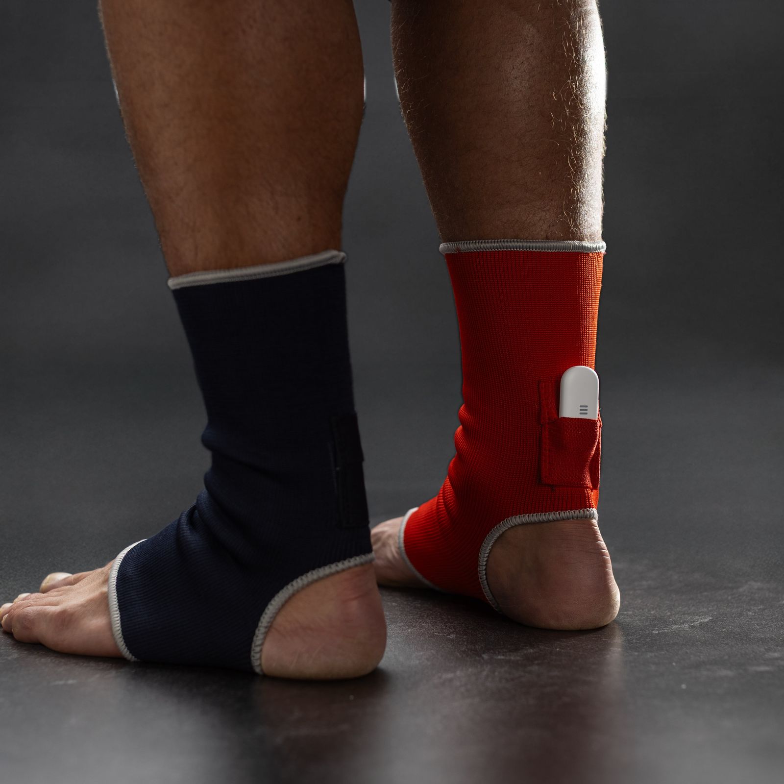 FightCamp ankle wraps with trackers