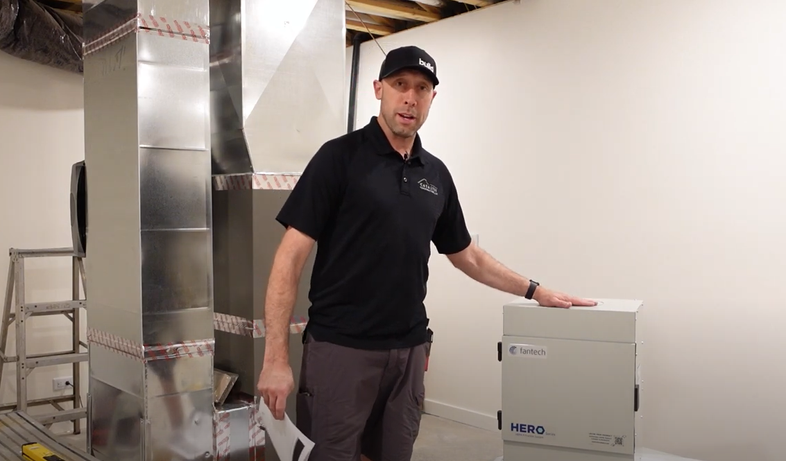 Travis installing a HERO HS300