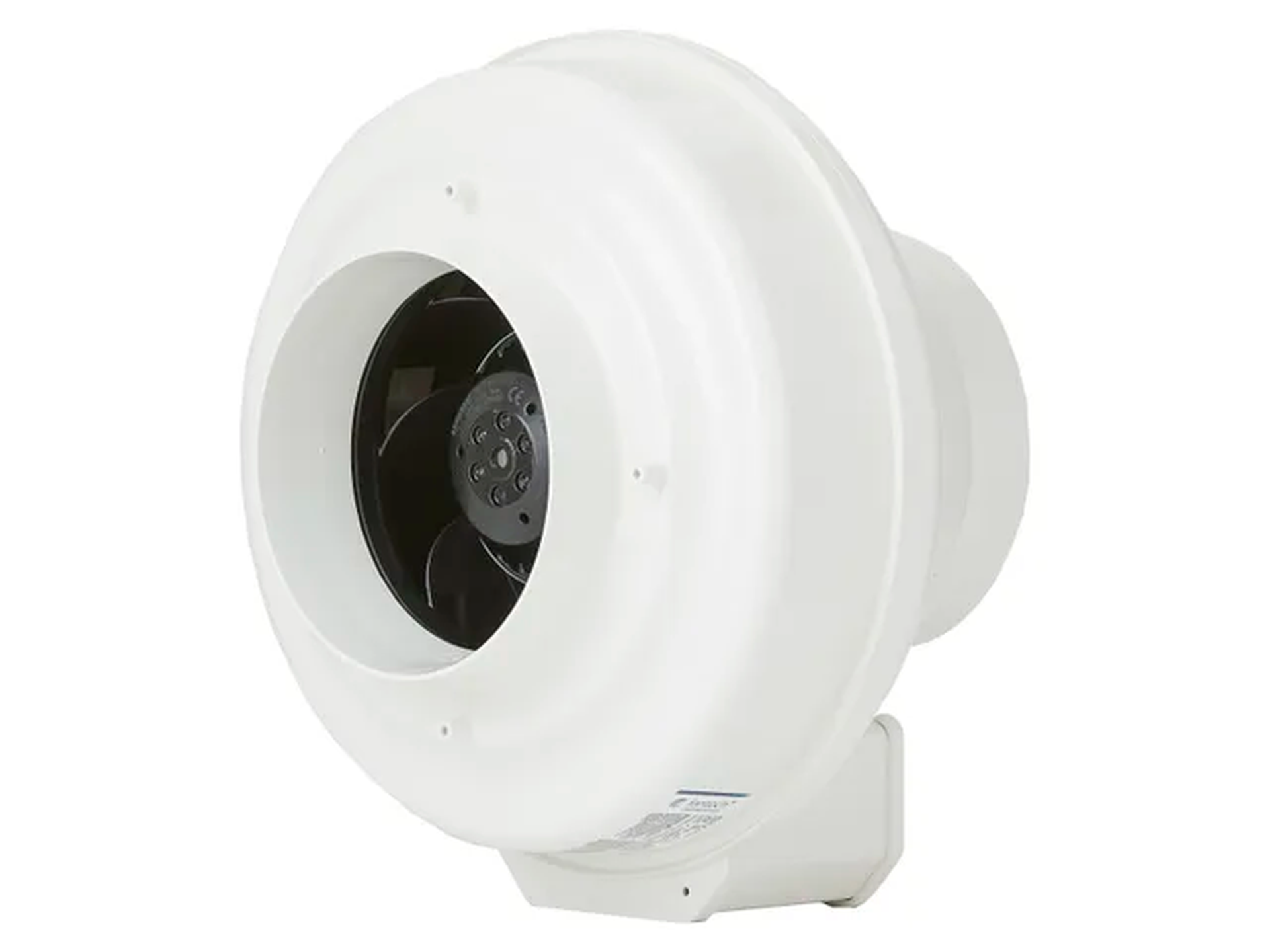 FR Inline duct fans, Low airflow resin fans for various applications