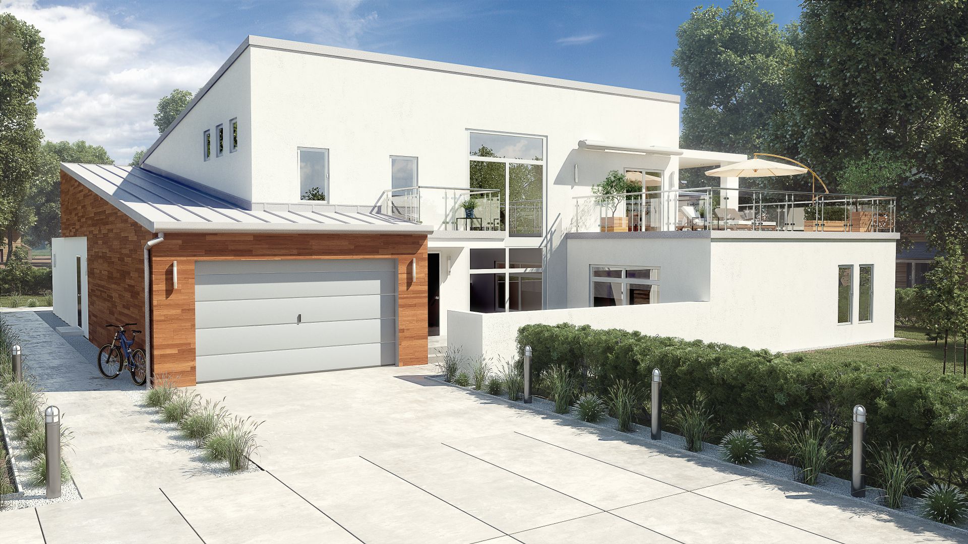 single family home
Rendering for product placement