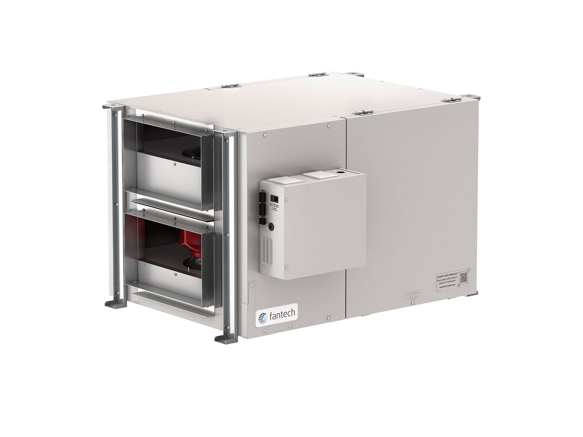 SHR, HRV for balanced ventilation in residential and commercial applications