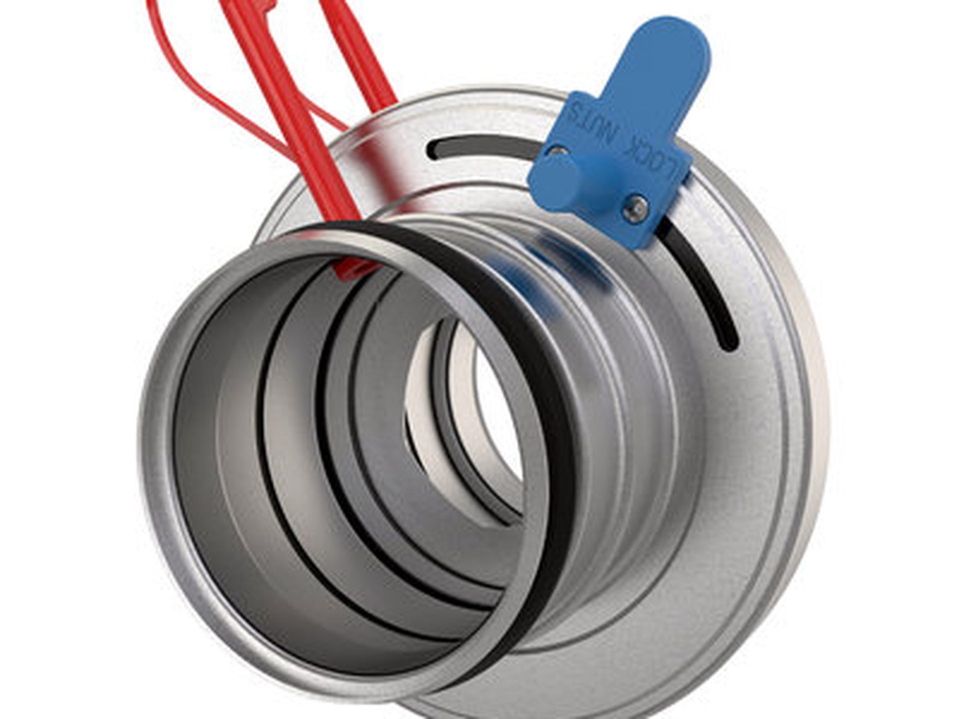 IR, Iris Damper for measuring and adjusting airflow