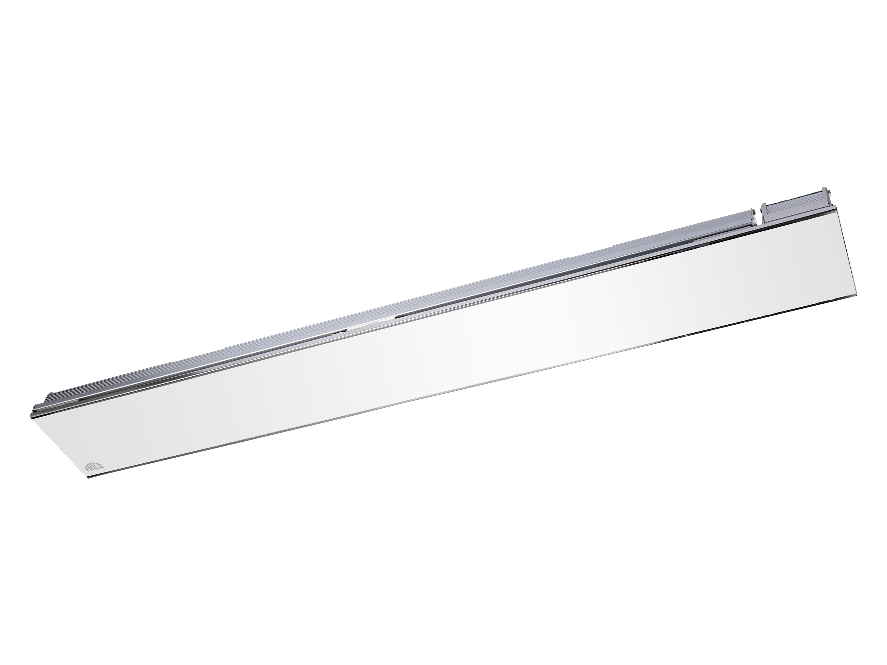 Relax Glass io, Elegant infravärmare med tonad keramisk glasfront för smarta hem