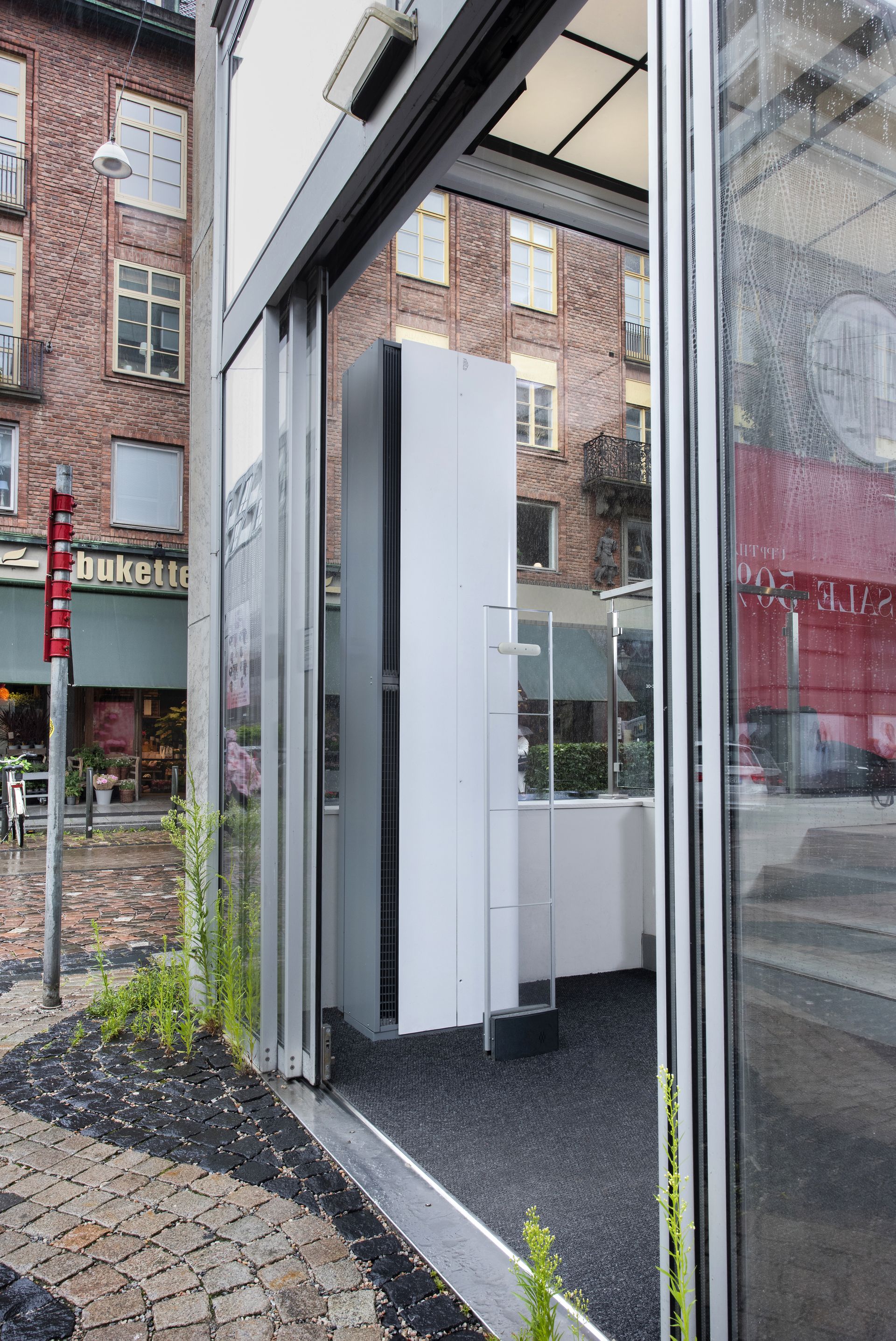 Vertical Pamir at the clothing store Lindex in the Swedish city Borås.
