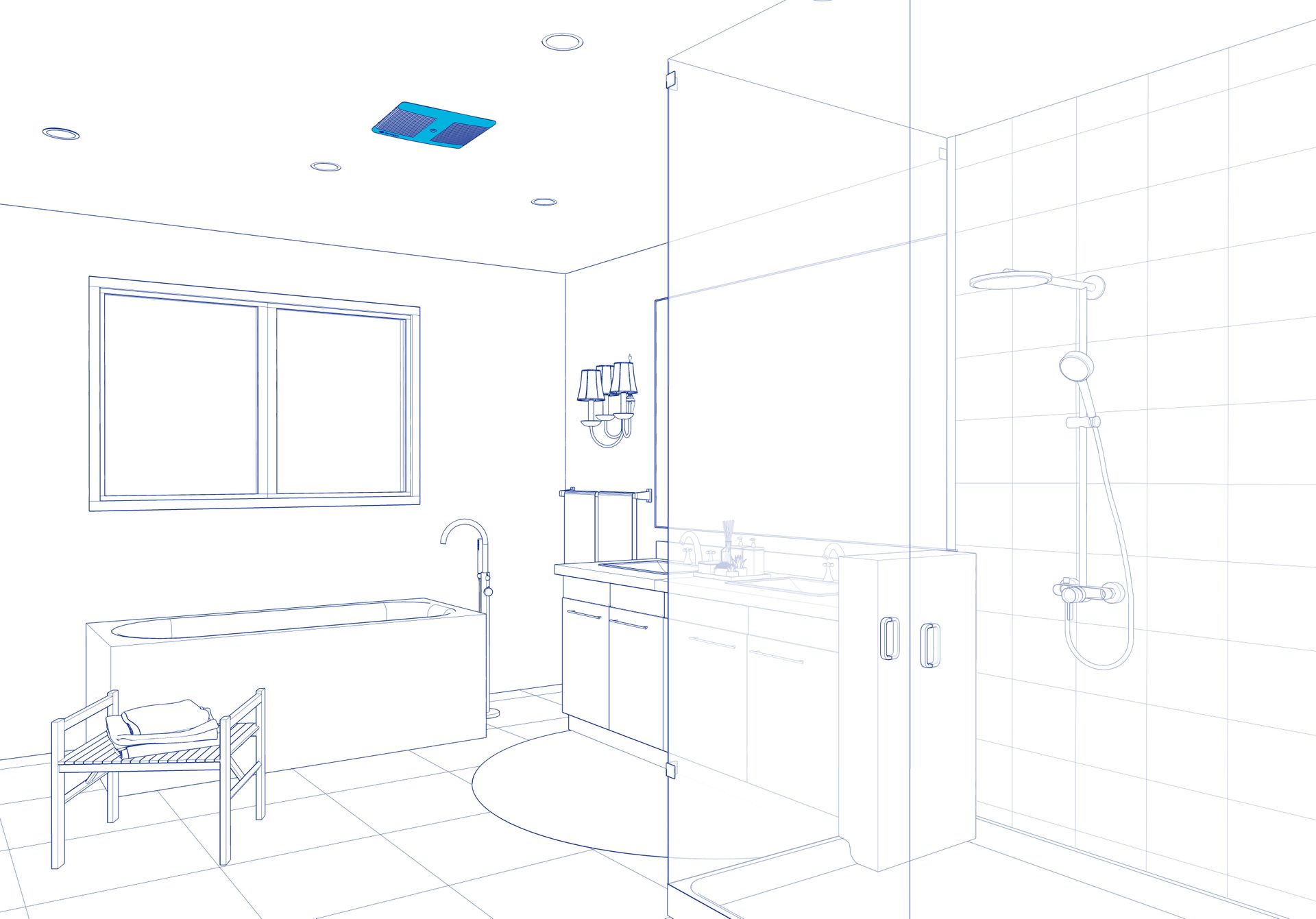 bathfan rendering