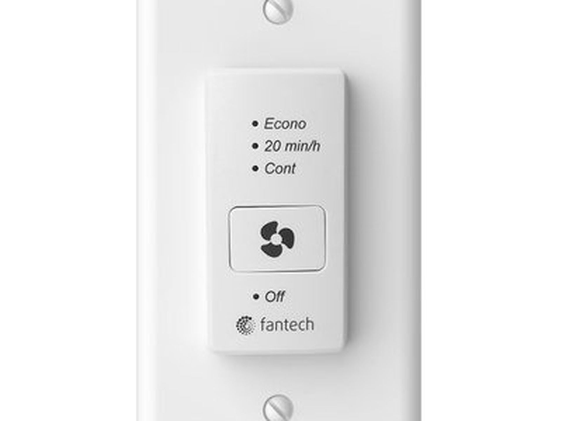 Controls, Diverse list of controls for your fresh air appliance