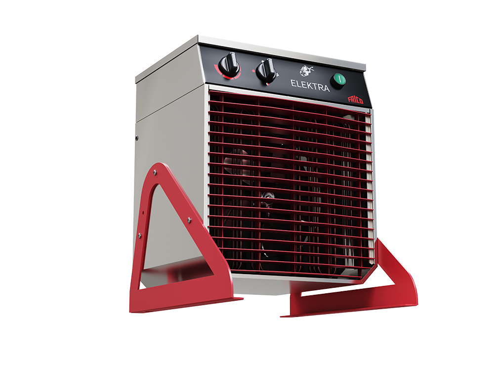 Elektra F, Hard-wearing fan heater for combustible areas 