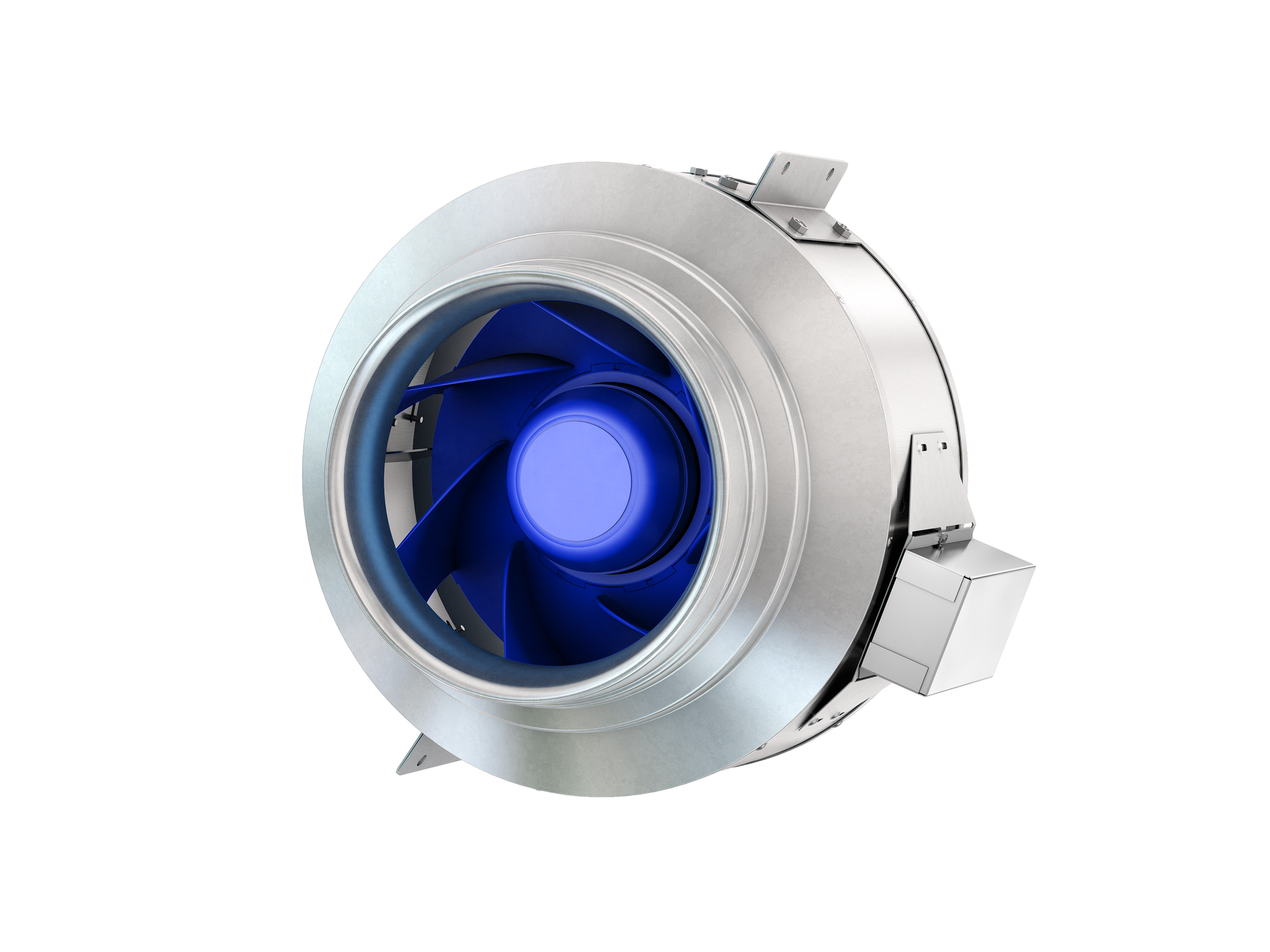 FKD Inline duct fans, Moderate to high airflow metal fans for various applications